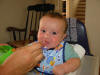 "Oh yum! Food is good!"