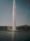 the Jet d'Eau in the center of the harbor